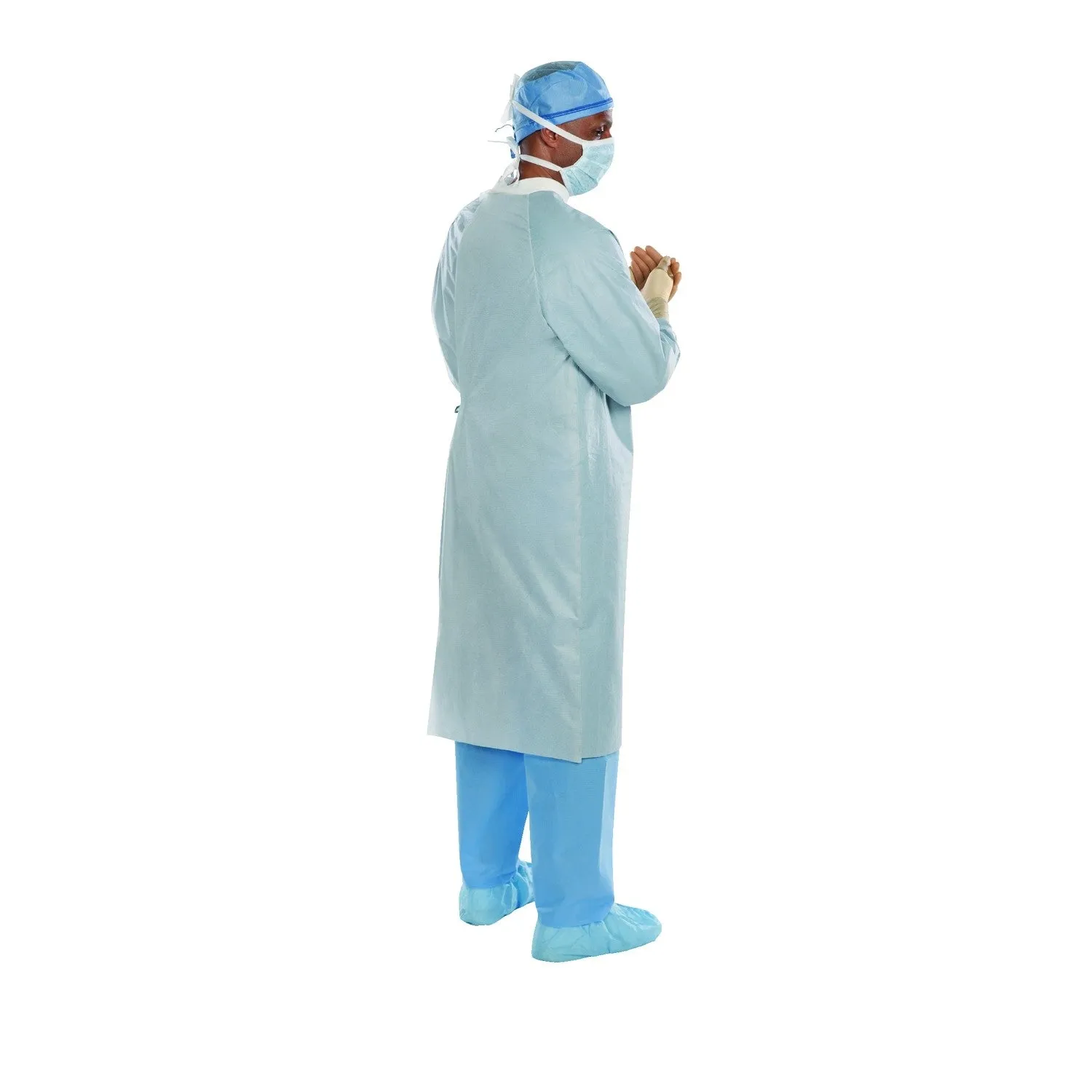 Halyard Aero Chrome Breathable Performance Surgical Gowns without Towel, Standard Length, Non Sterile