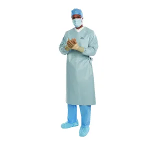 Halyard Aero Chrome Breathable Performance Surgical Gowns without Towel, Standard Length, Non Sterile