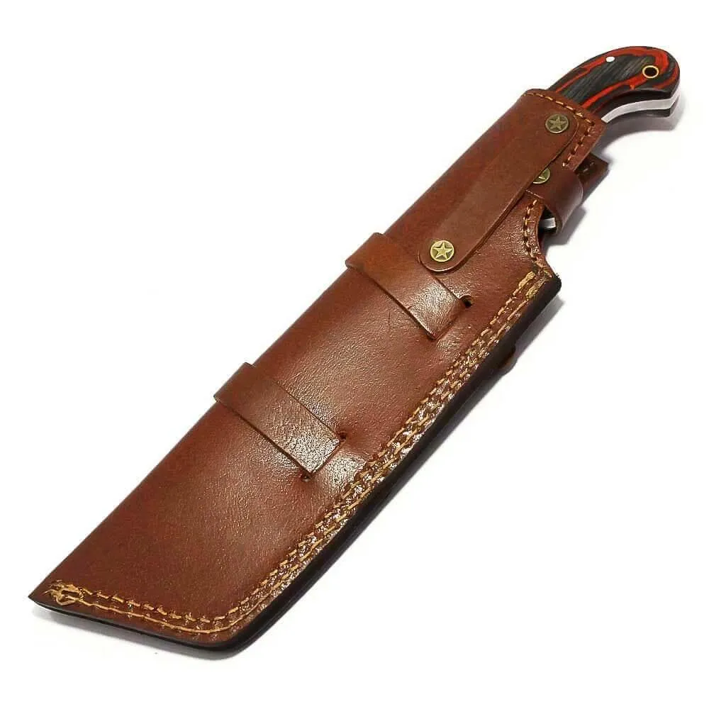 Handmade Damascus Steel Tactical Tracker Hunting Knife