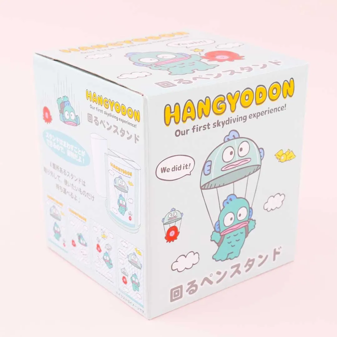 Hangyodon Skydiving Rotating Pen Stand