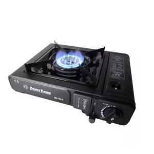 Happy Home Durable Portable Gas Stove Black BDZ-155