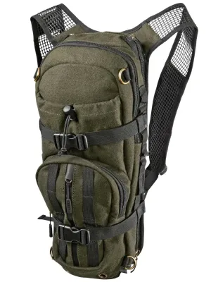 HARKILA Alta Rucksack - 12 Litre In Melton Wool - Hunting green