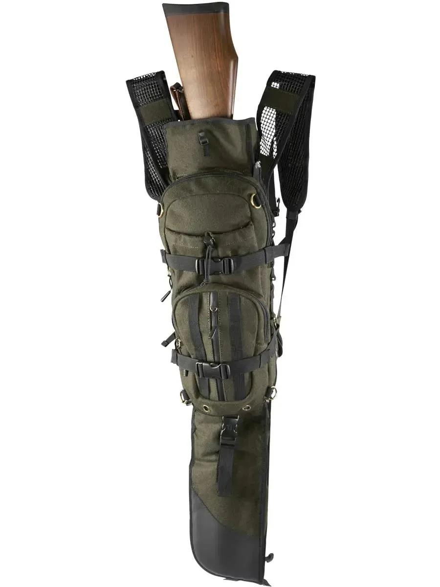 HARKILA Alta Rucksack - 12 Litre In Melton Wool - Hunting green