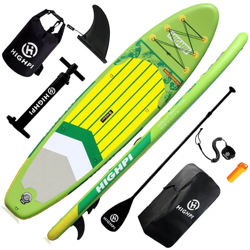 Havana Wildlife 10'6'' Inflatable Stand Up Paddle Board Package