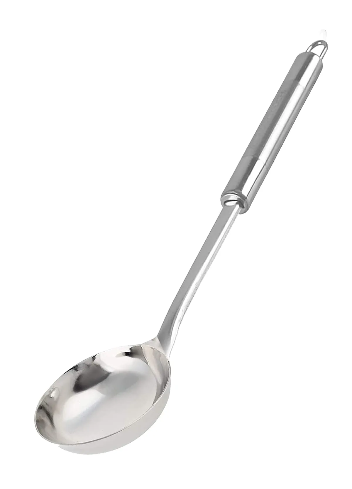 Heart Home Stainless Steel Kitchen Utensil, Cookware Set, Kitchen Tool- Set of 4 (Skimmer & Spatula & Solid Turner & Ladle) (Silver)