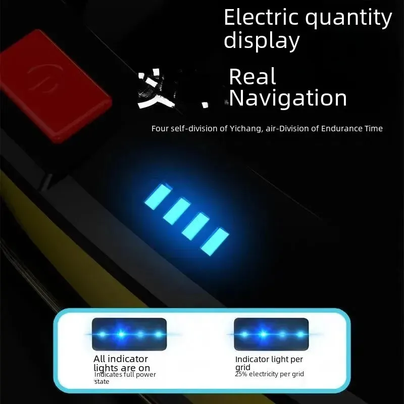 High Brightness COB Headlamp USB Rechargeable Night Fishing Light Outdoor Cycling Floating Button Power Supply LED Light Source