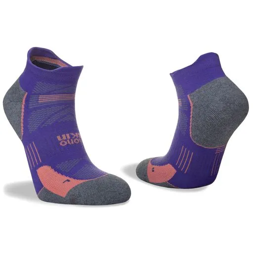 Hilly Supreme Anklet Med -  Plum/Grey Marl