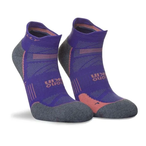 Hilly Supreme Anklet Med -  Plum/Grey Marl