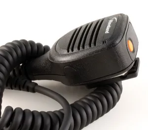 Hirose Speaker Microphone with Emergency Button for Harris M/A-Com P5100, P5200, P7100, P7200, Jaguar 700P