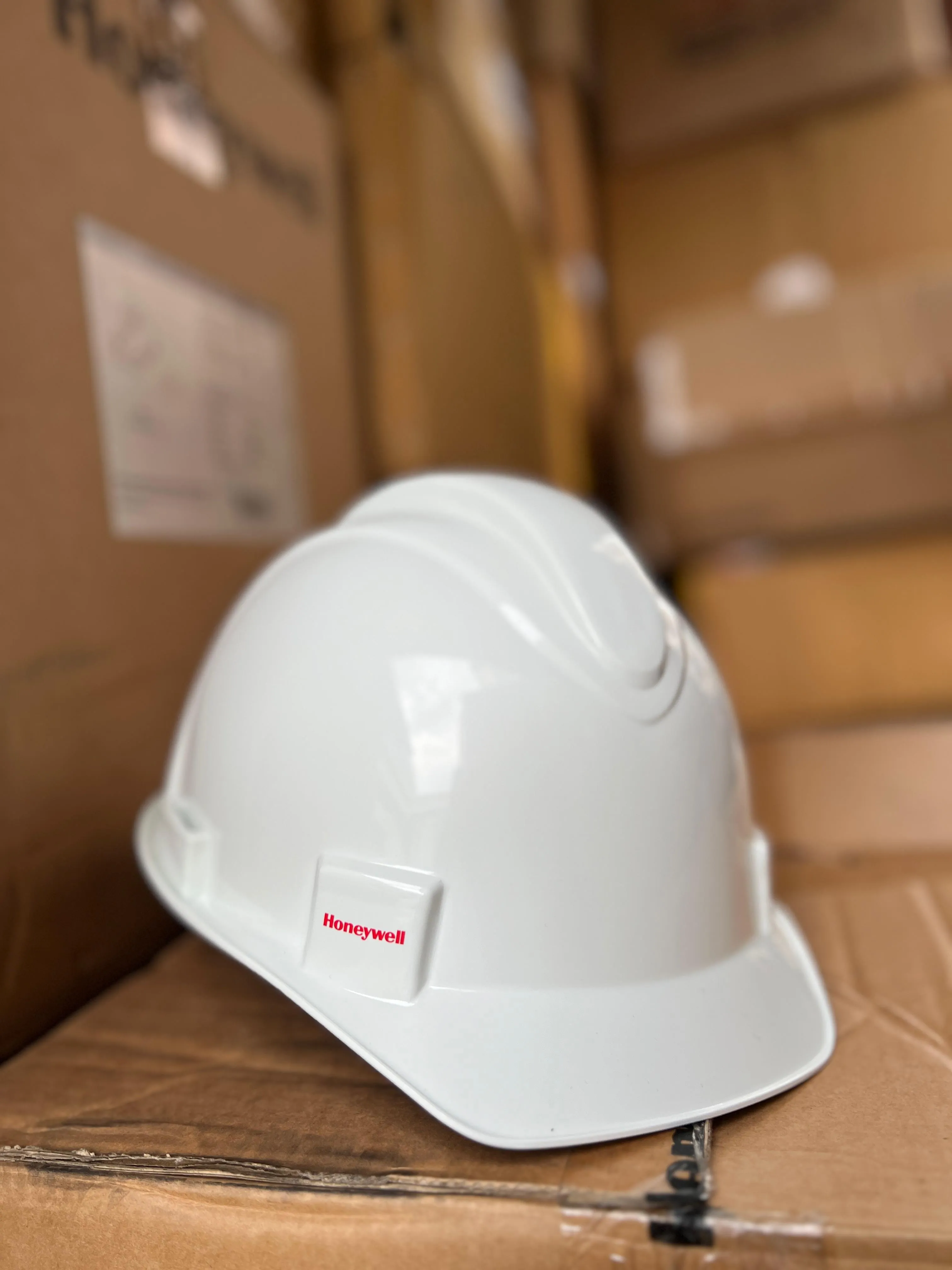 Honeywell North White Safety Helmet With Chin Strap (NSB10001) | Model : HELMET-H-WH