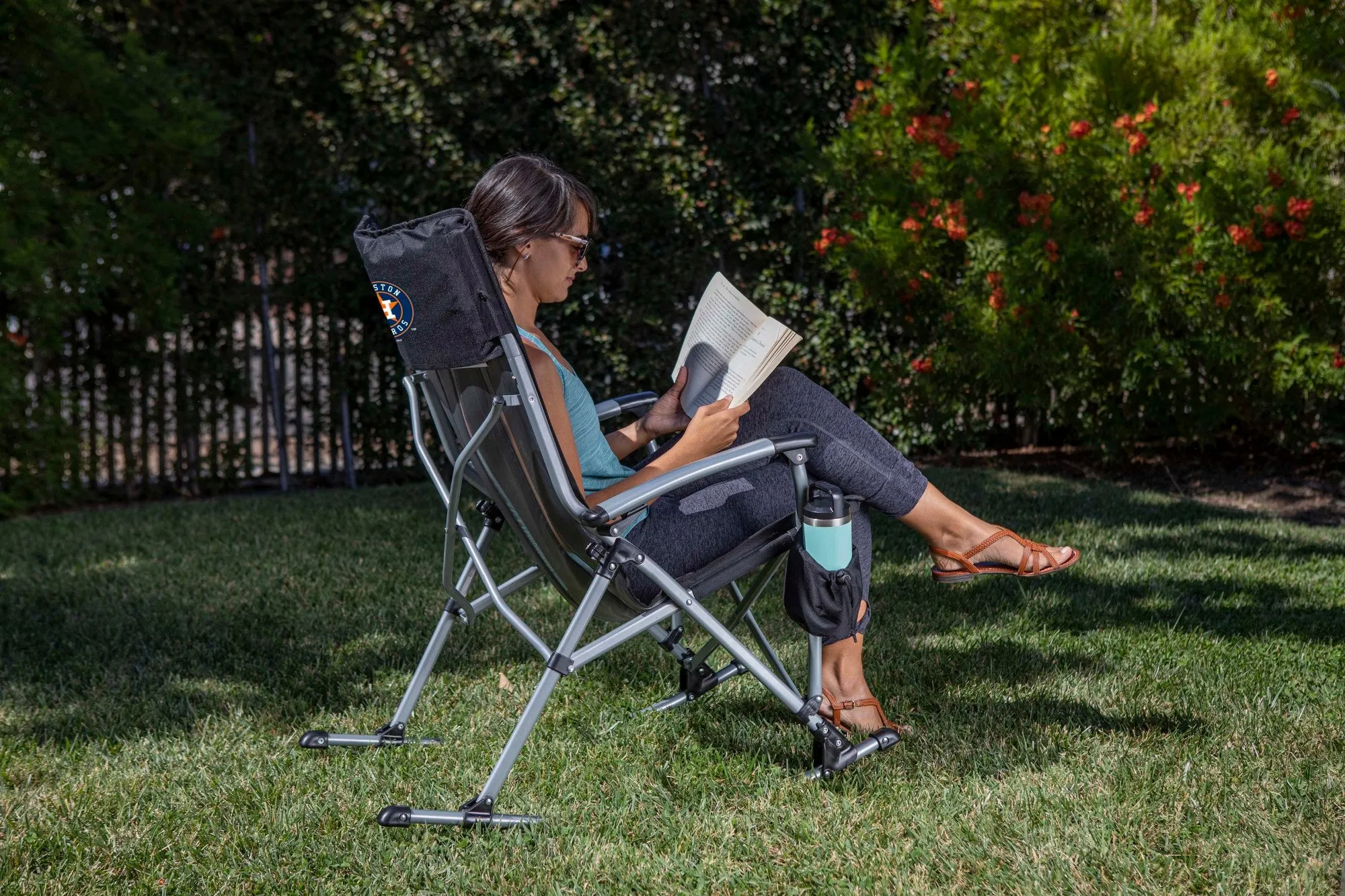 Houston Astros - Outdoor Rocking Camp Chair