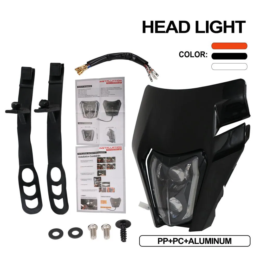 [HWCA] LED Headlight Kit For Dirt Bike