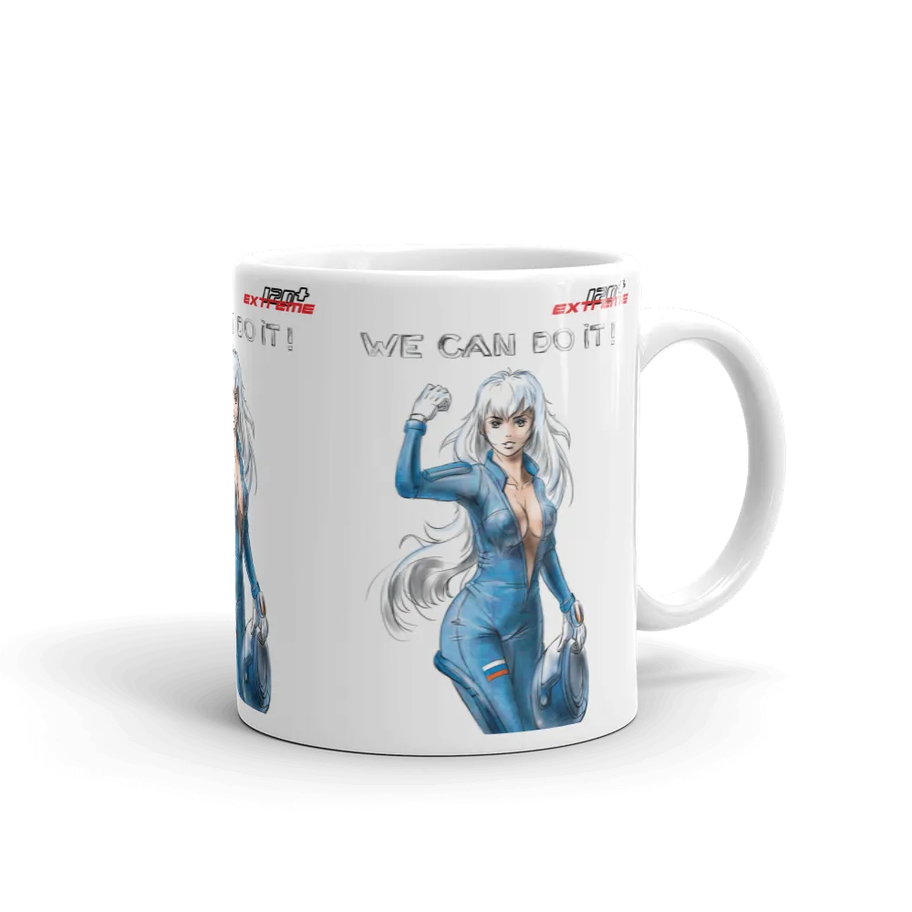I ♡ Skydive - Skydive Record - We Can Do It - Our Girls Favorite Mug