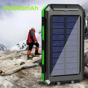 iCoolDown™ 200000mAh Waterproof Outdoor Solar Power Bank