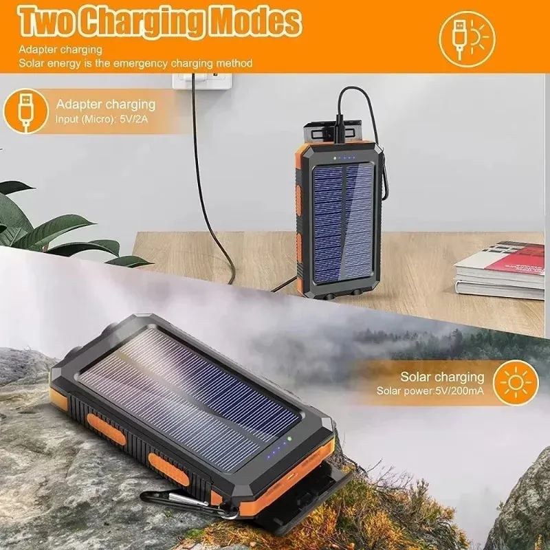 iCoolDown™ 200000mAh Waterproof Outdoor Solar Power Bank