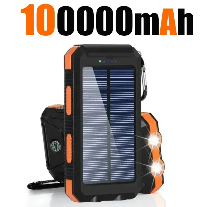 iCoolDown™ 200000mAh Waterproof Outdoor Solar Power Bank