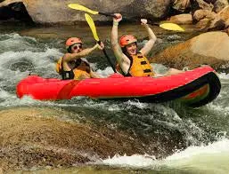 Inflatable 2 Person Whitewater Kayak (Red)