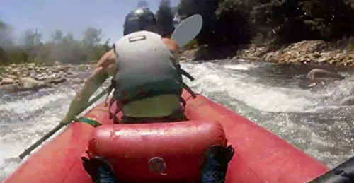 Inflatable 2 Person Whitewater Kayak (Red)