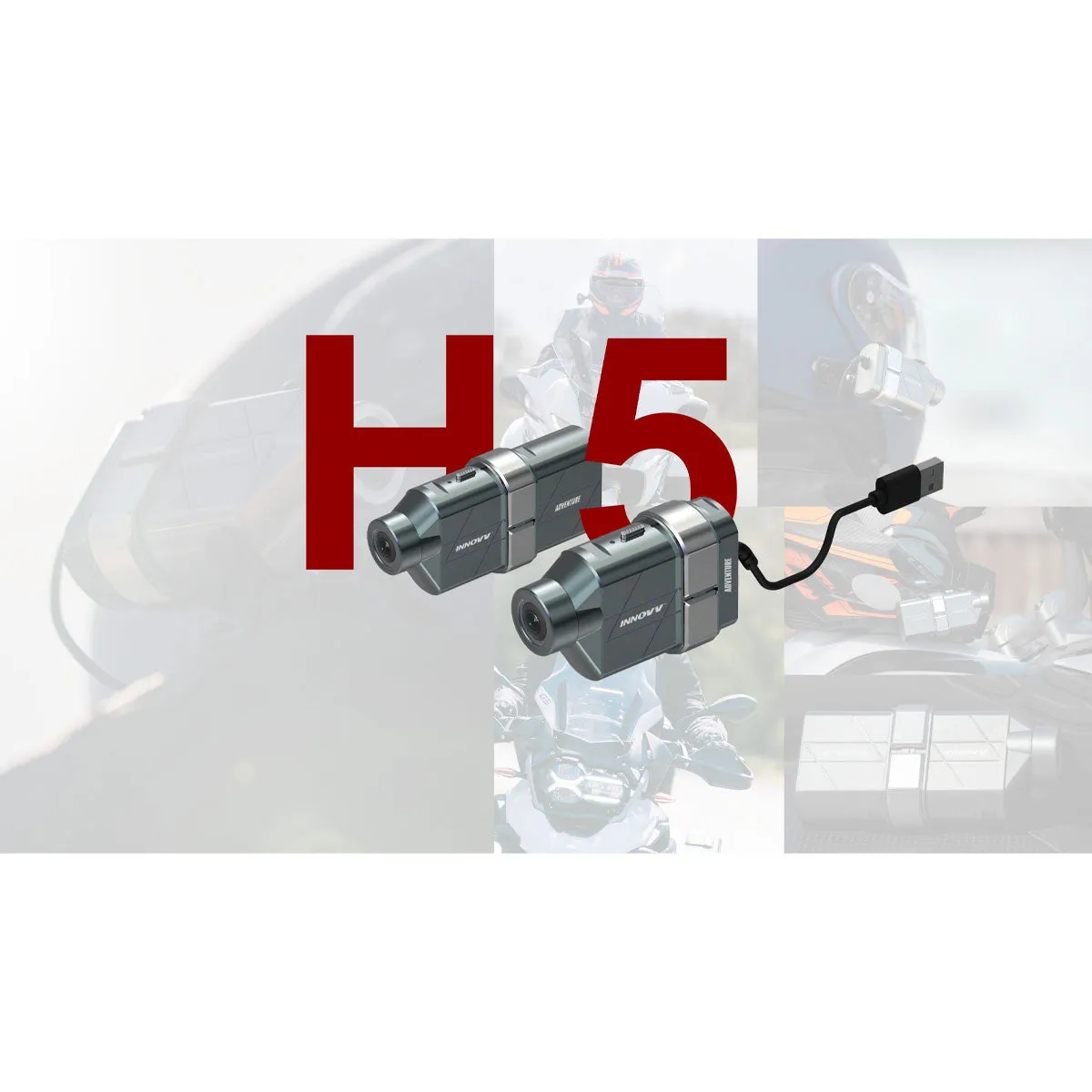 INNOVV H5 Action Helmet Camera