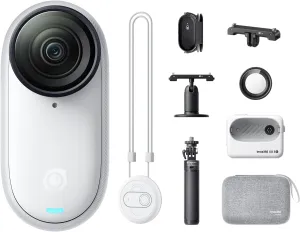Insta360 GO 3S Family Bundle (128GB) – 4K Portable Vlogging Camera