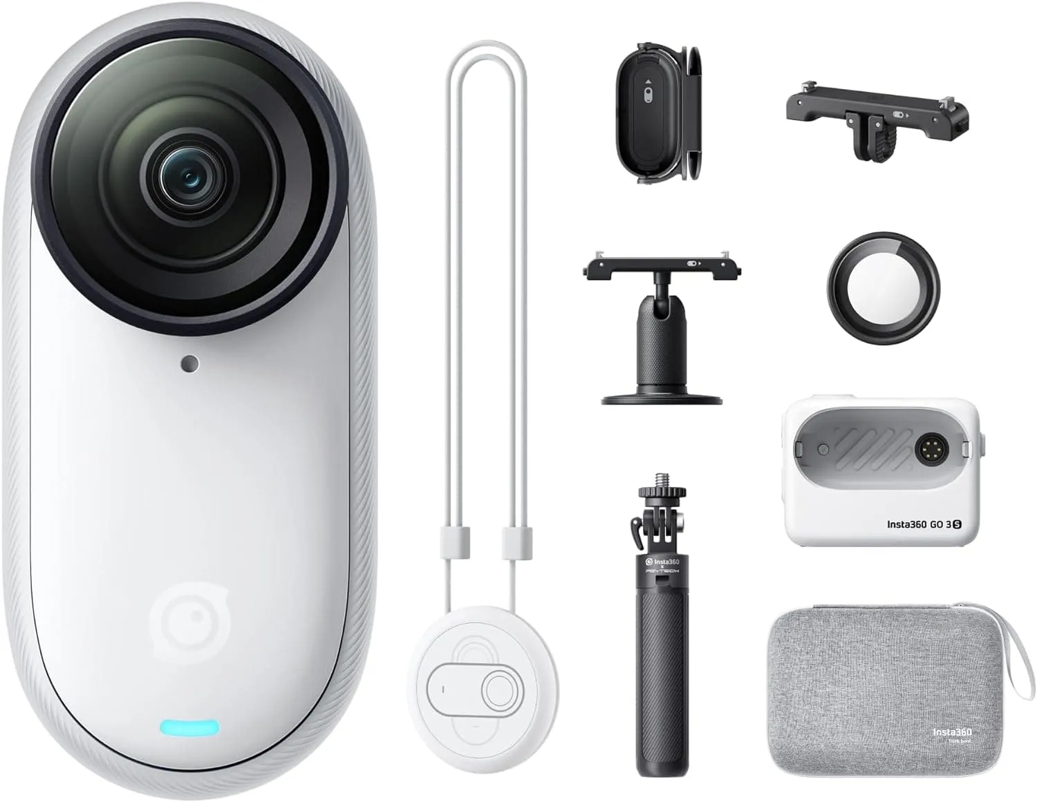 Insta360 GO 3S Family Bundle (128GB) – 4K Portable Vlogging Camera