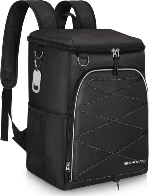 Insulated Cooler Backpack Leakproof Soft Cooler Bag 25 Cans