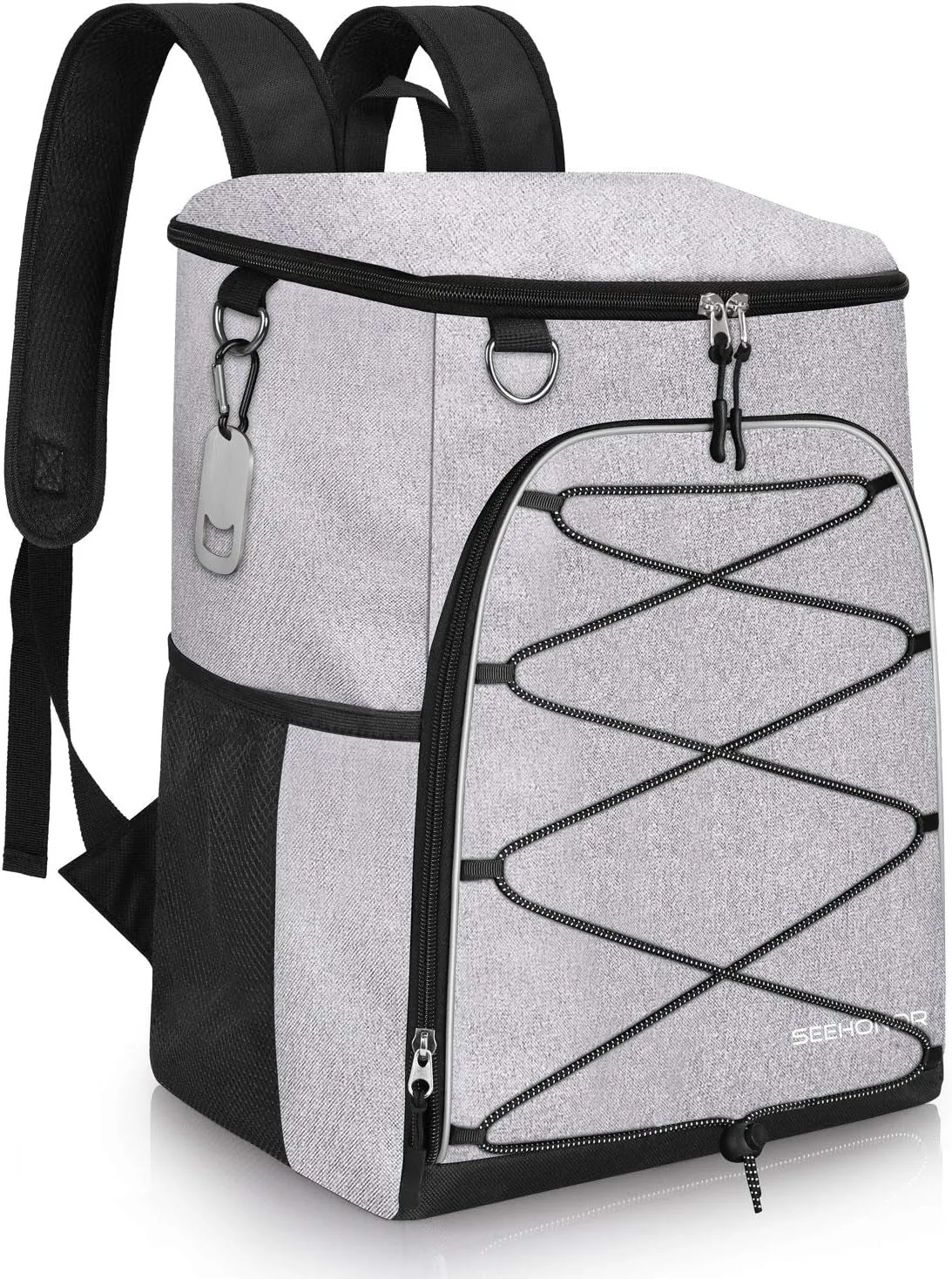 Insulated Cooler Backpack Leakproof Soft Cooler Bag 25 Cans