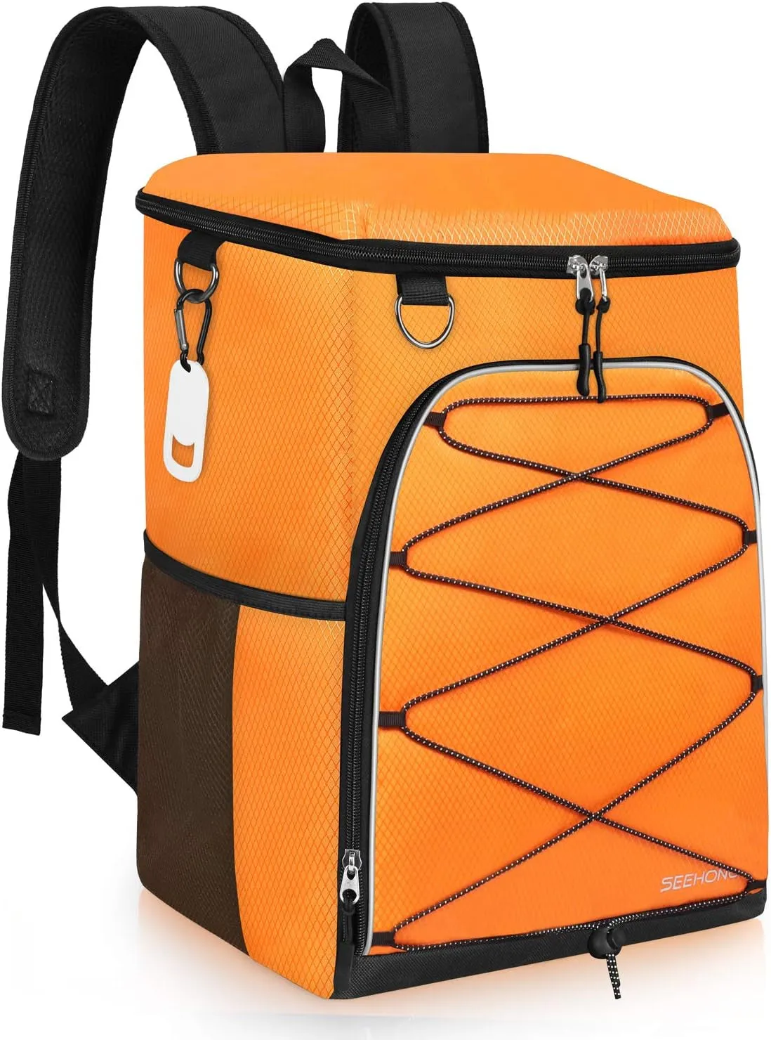 Insulated Cooler Backpack Leakproof Soft Cooler Bag 25 Cans