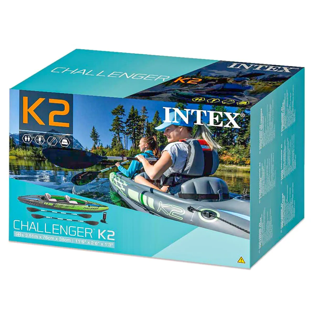 Intex Inflatable Challenger K2 Kayak