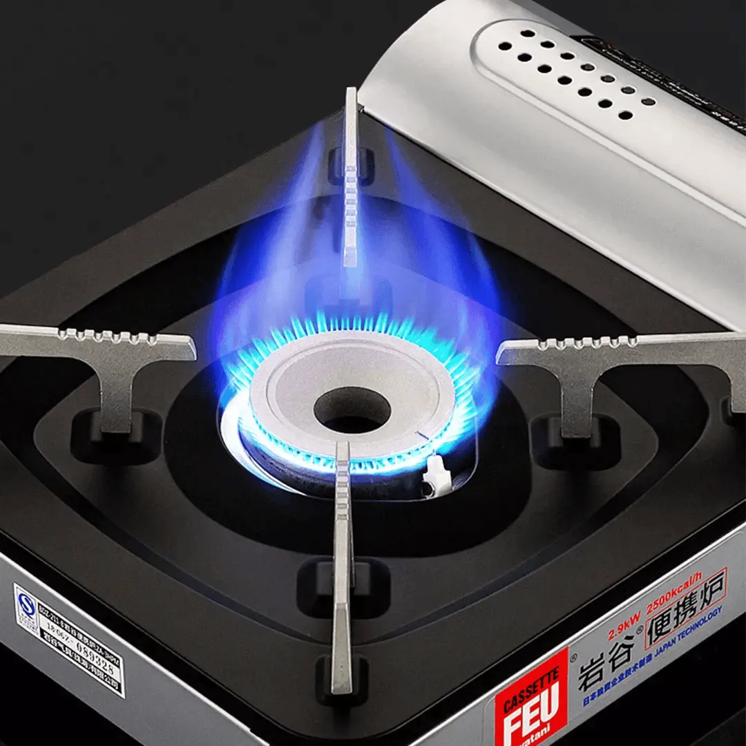 IWATANI ZA-3HPM Portable Cassette Stove Explosion-Proof Windproof Great for Outdoor