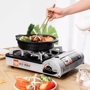 IWATANI ZA-3HPM Portable Cassette Stove Explosion-Proof Windproof Great for Outdoor