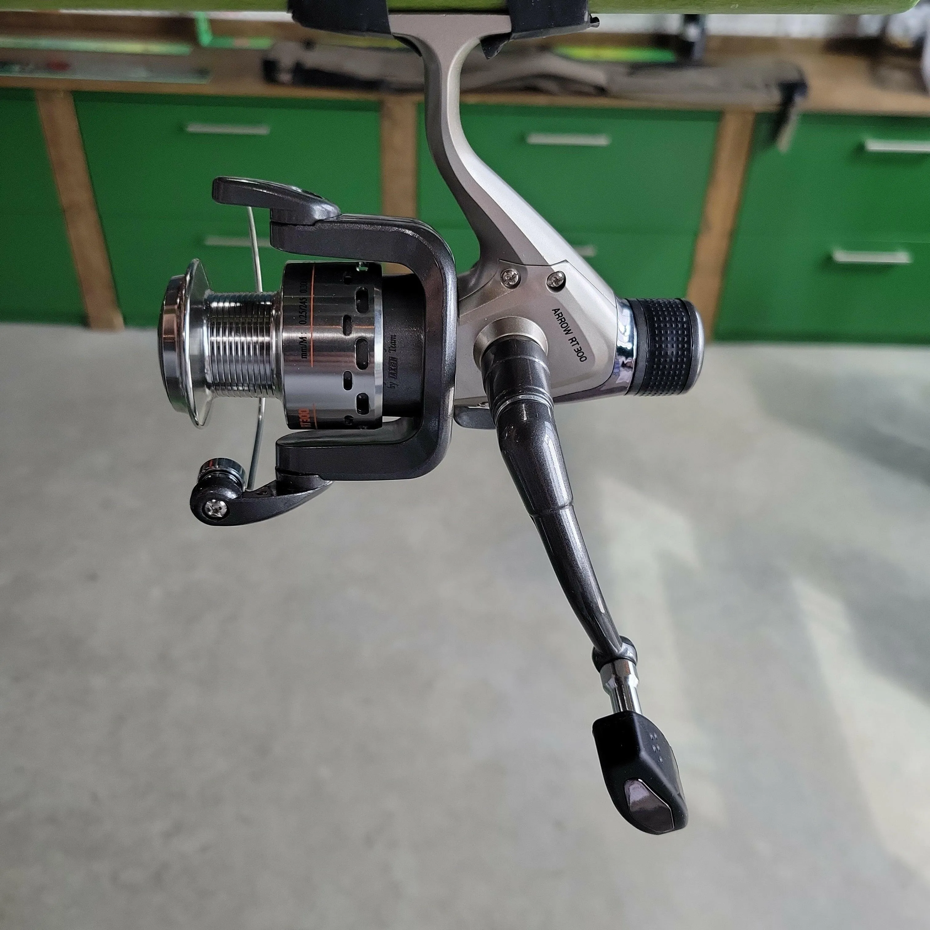 Jaxon Fishing Reel, 5 Bearing, Rear Drag, Extra Spool