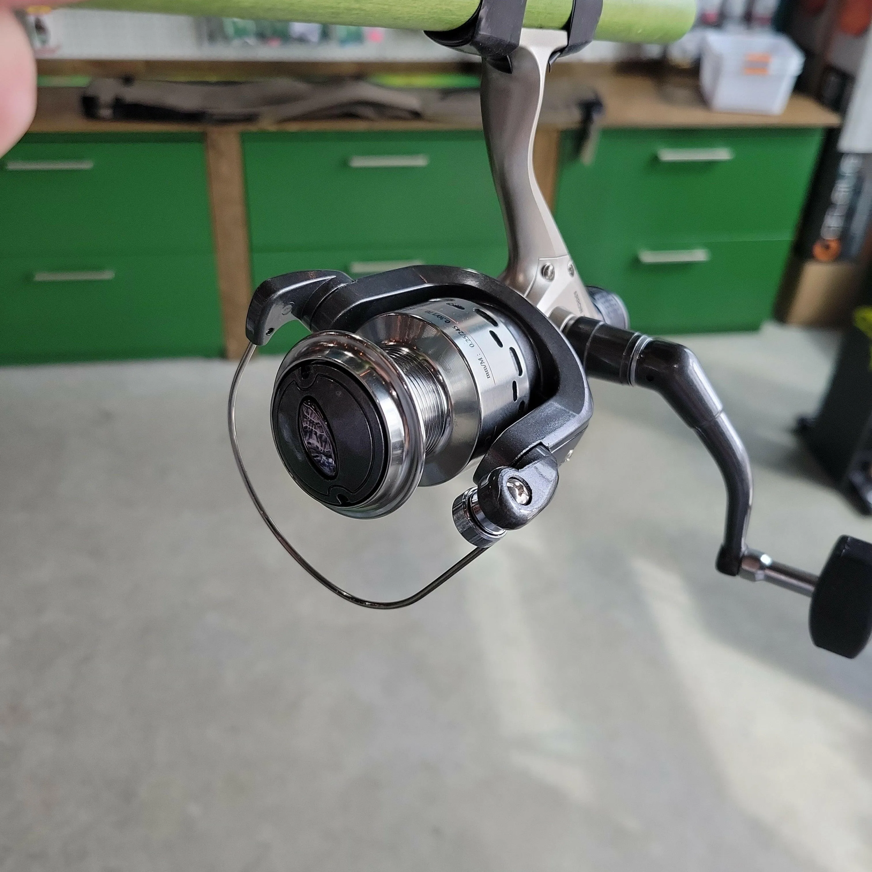 Jaxon Fishing Reel, 5 Bearing, Rear Drag, Extra Spool