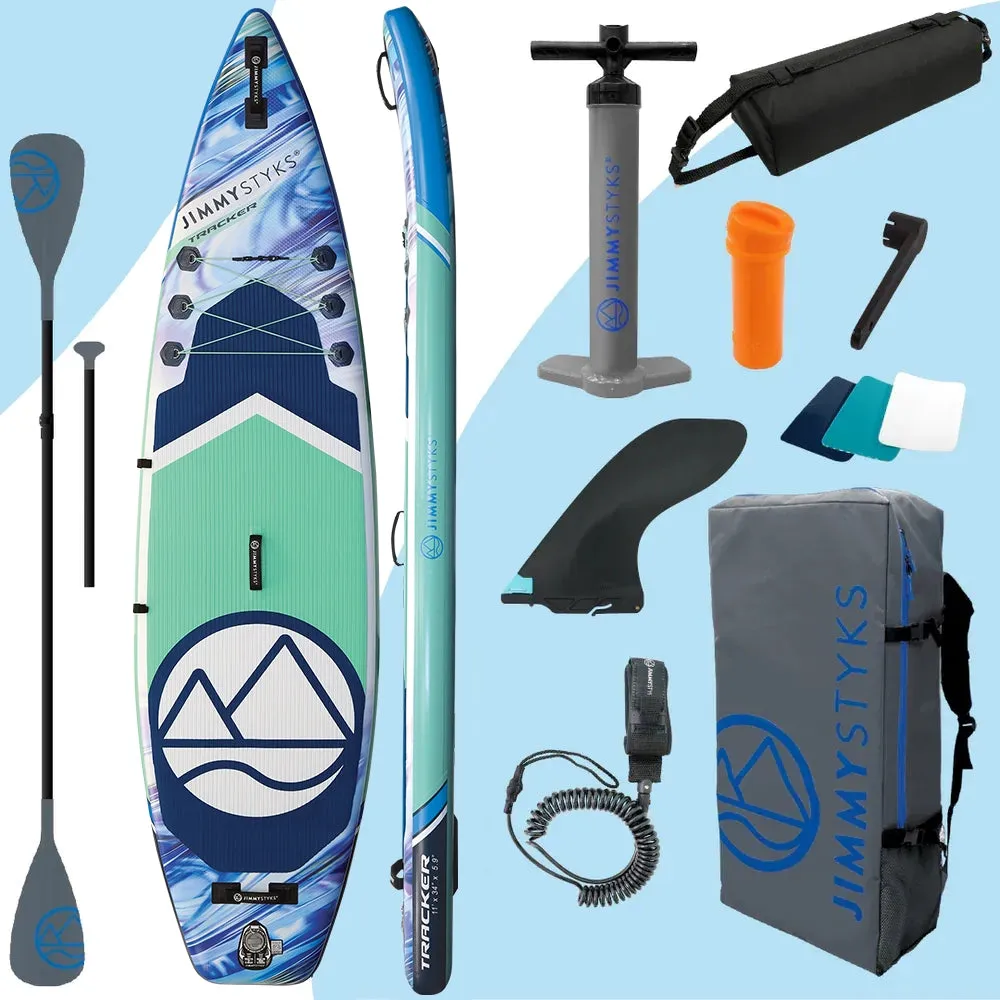 Jimmy Styks Tracker 11' Inflatable Stand Up Paddle
