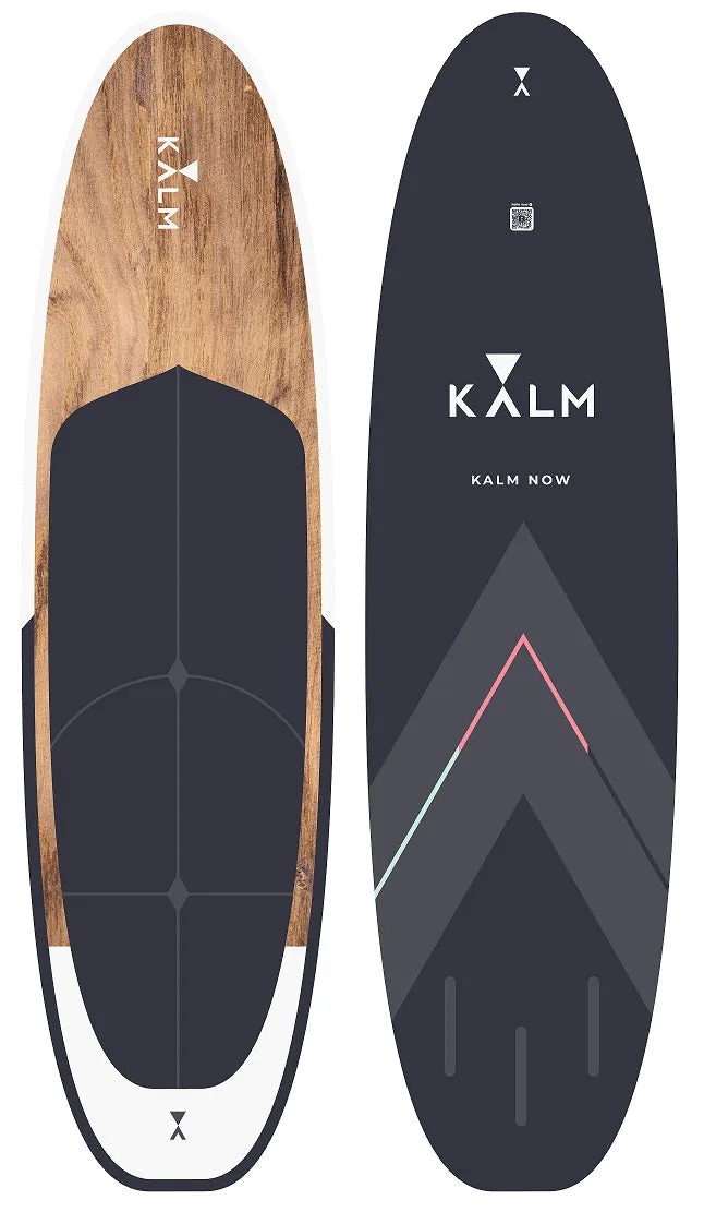 Kalm Now® ''Balance'' Inflatable Stand Up Paddle Board/ Yoga Board, Wide Stable Design, Non-Slip.