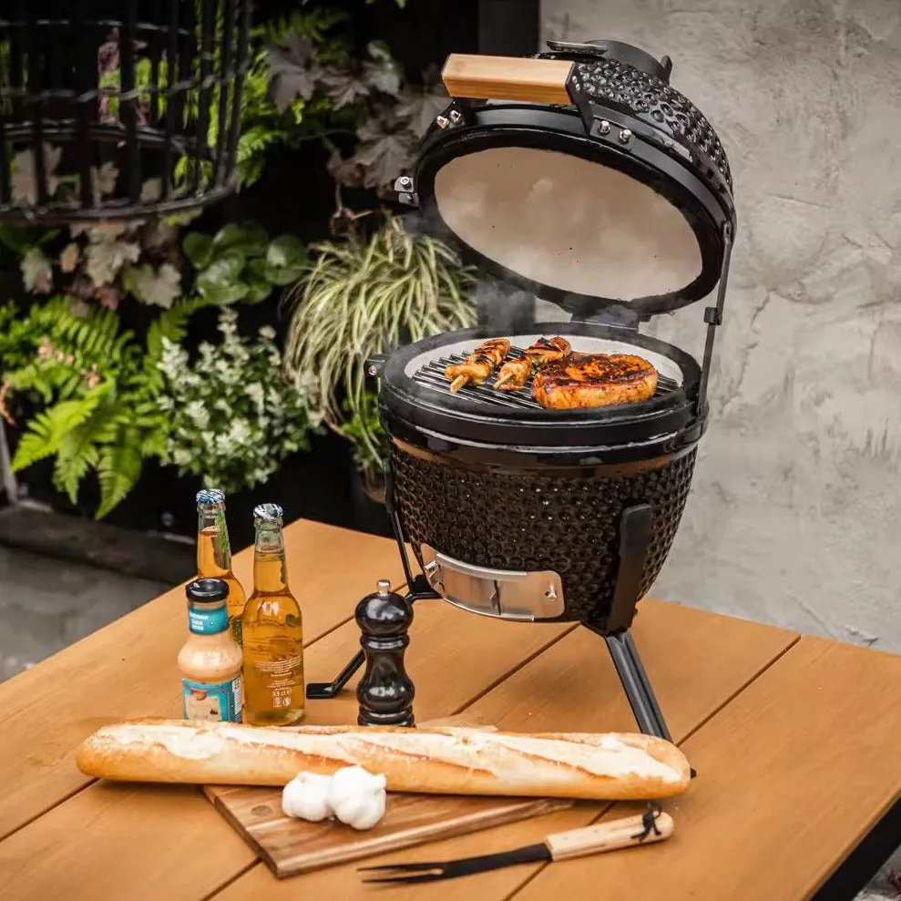 Kamado Highlander 13" Charcoal Grill BBQ/Smoker