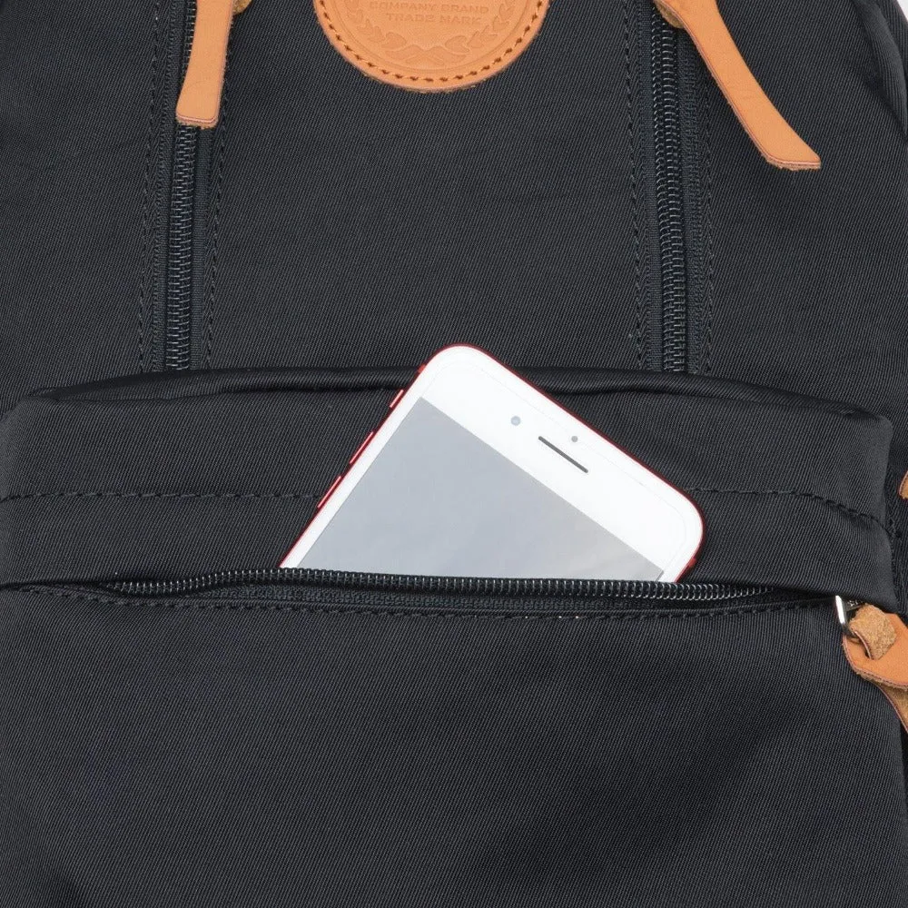 KAUKKO Backpack for daily use,  KS06 ( Black / 13.2L )