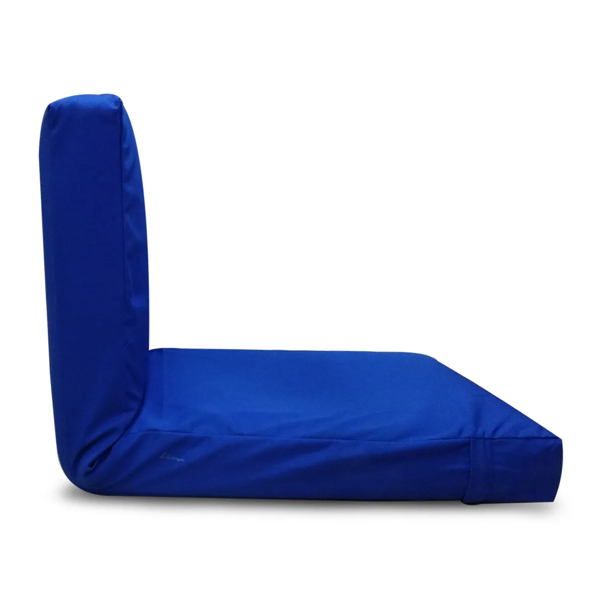 Kawachi Adjustable Back Support Relax Recliner Floor Chair Sofa with Cushion I116 (Blue, Standard Size)