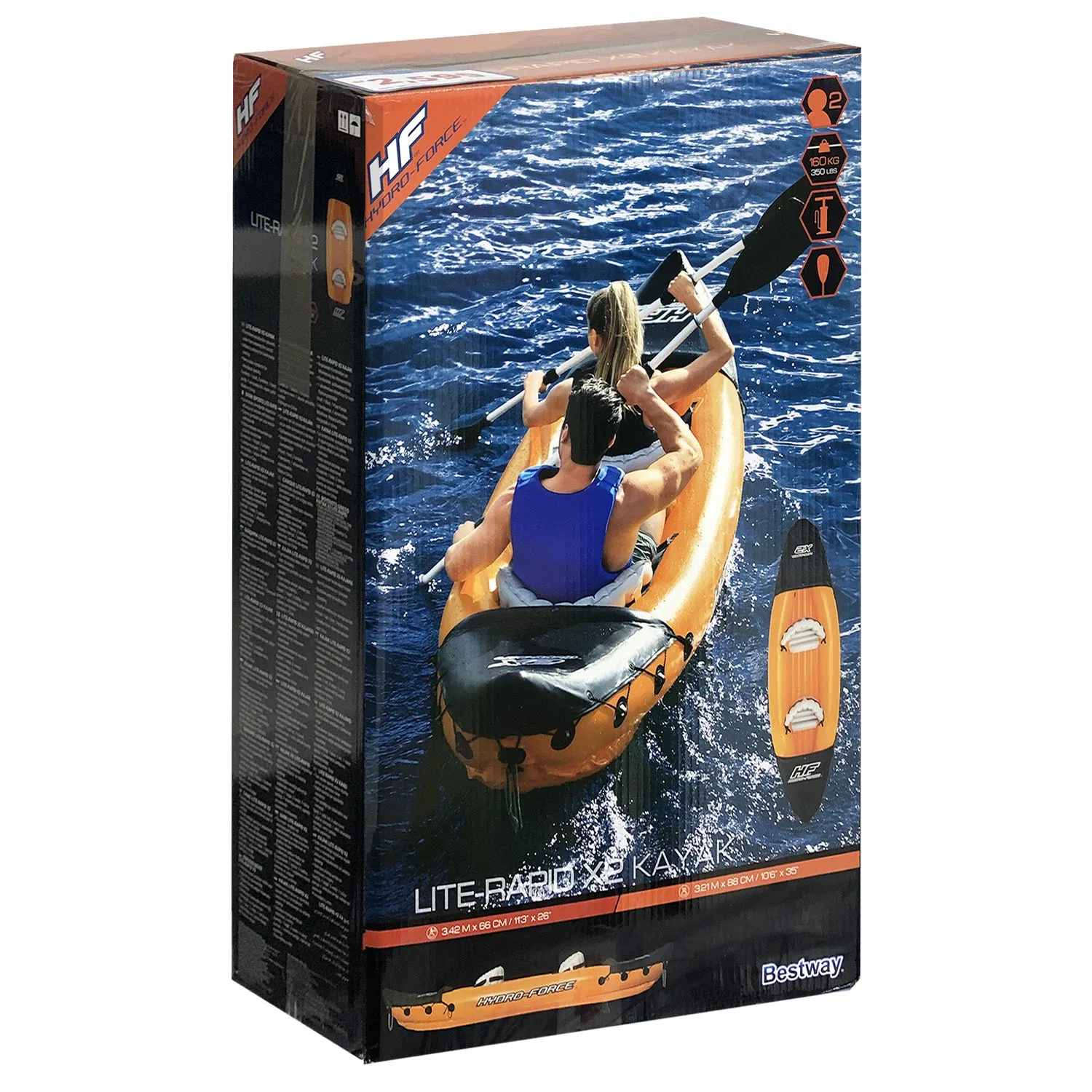 Kayak (with 2 Paddles & Air Pump)