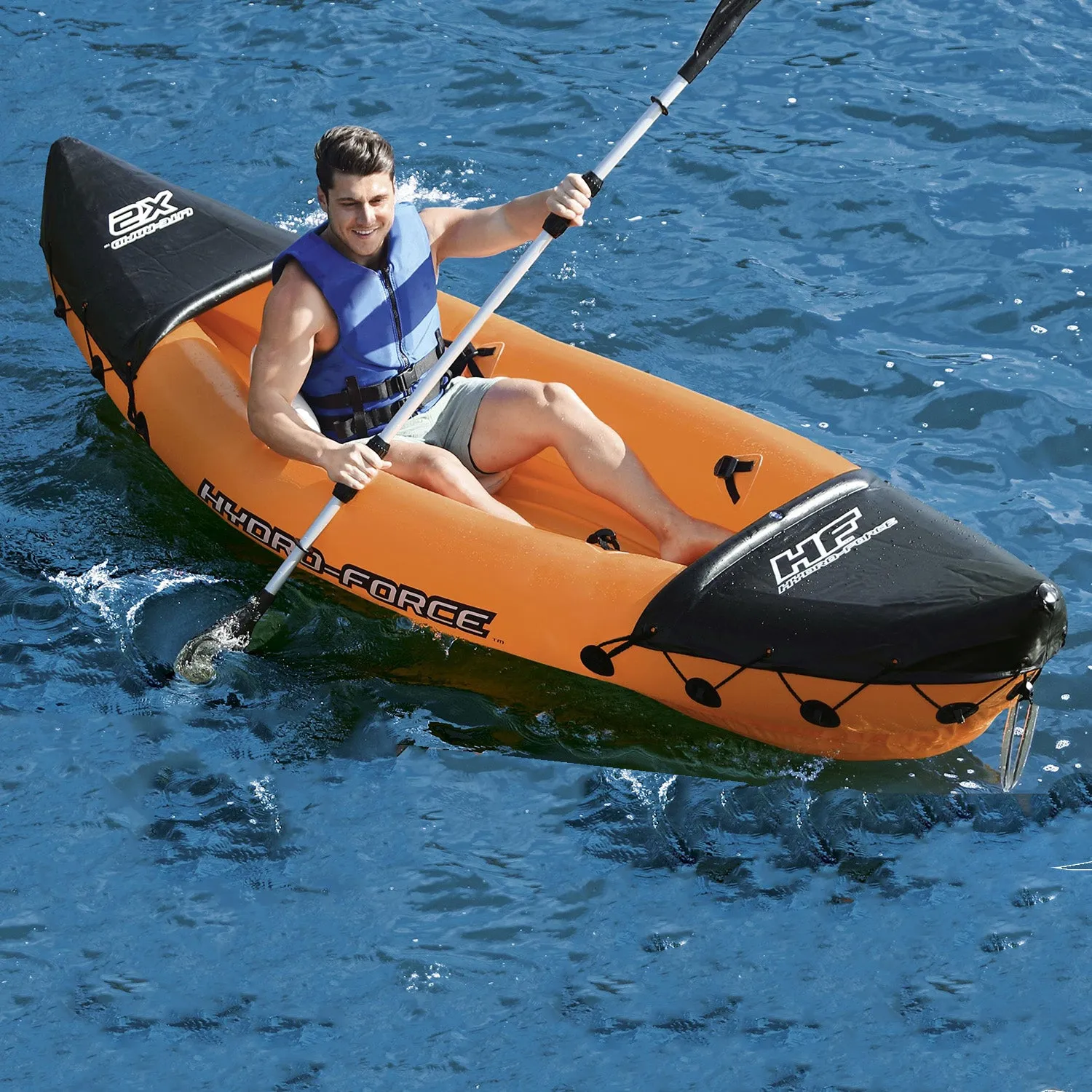 Kayak (with 2 Paddles & Air Pump)
