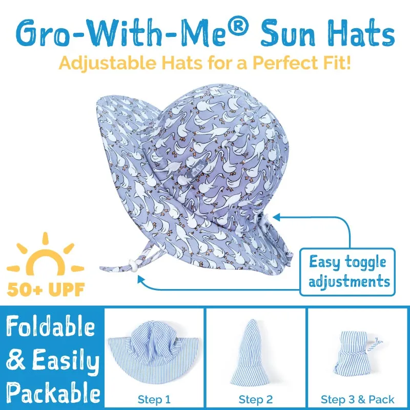 Kids’ Gro-With-Me® Cotton Floppy Hat - Dino