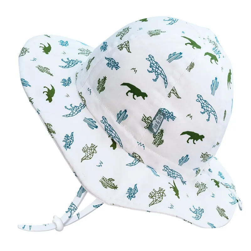 Kids’ Gro-With-Me® Cotton Floppy Hat - Dino