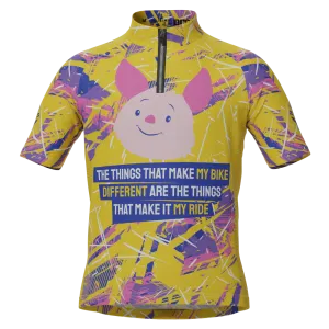 Kid's Piglet's Ride Short Sleeve Cycling Jersey