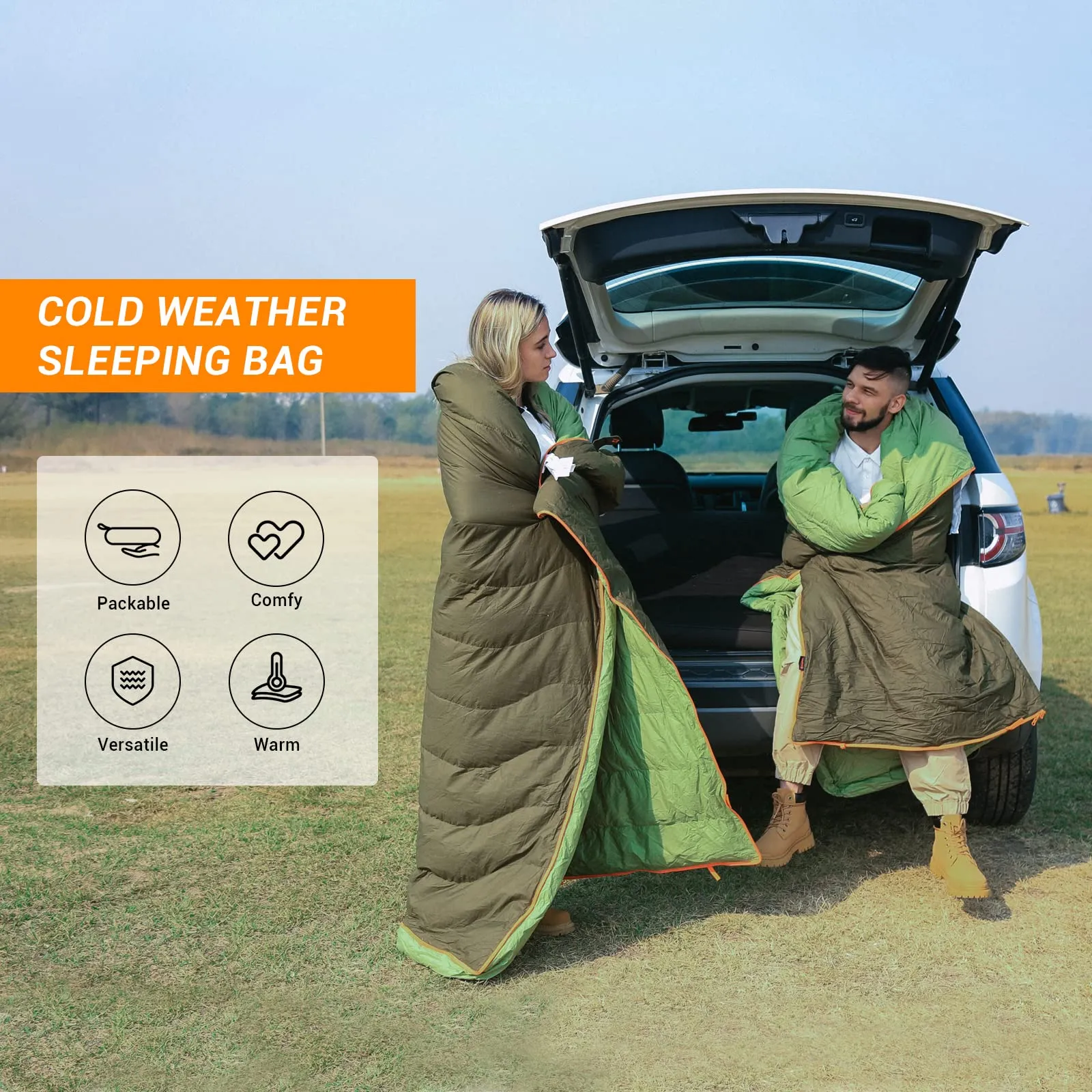KingCamp 0 Degree Recycled Down & Cotton Sleeping Bag