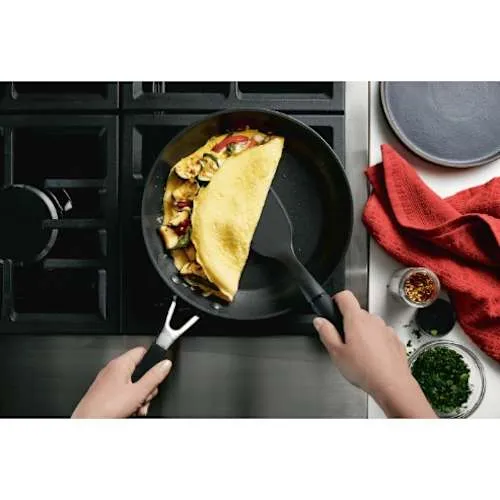 Kitchenaid Hard Anodized Nonstick Cookware Set - 10 pcs - Onyx Black