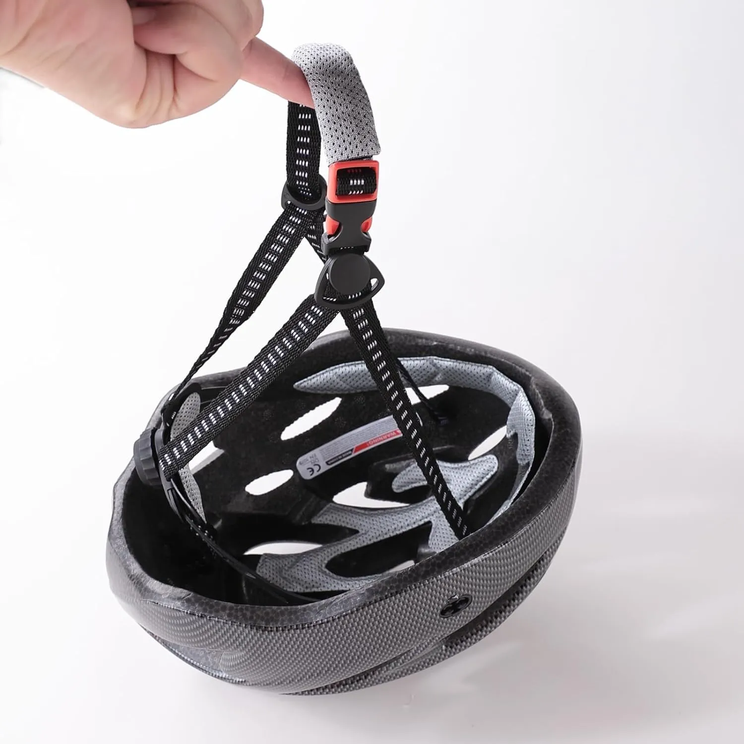 Kuber Industries Cycling Helmet with Detachable Visor|Helmet for Mountain, Road Bike & Skating|Breathable & Adjustable Bicycle Helmet|Ideal for Adults and Kids-Pack of 2 (Black)