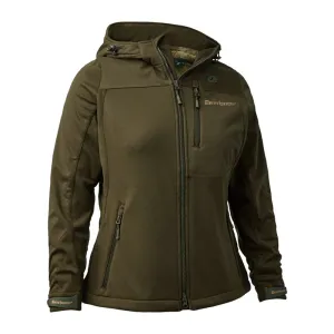 Lady Excape Softshell Jacket In Art Green