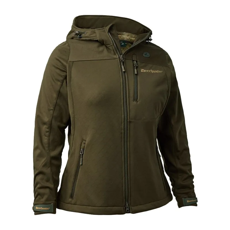 Lady Excape Softshell Jacket In Art Green