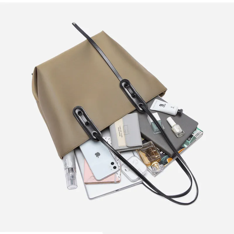 Large capacity messenger bag all-match portable tote bag