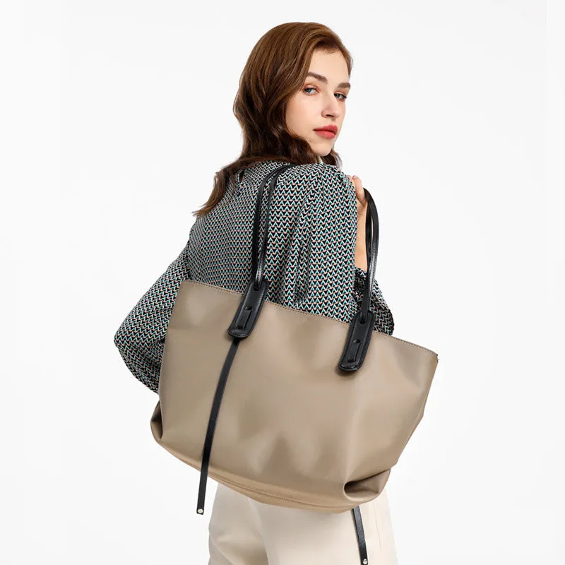 Large capacity messenger bag all-match portable tote bag